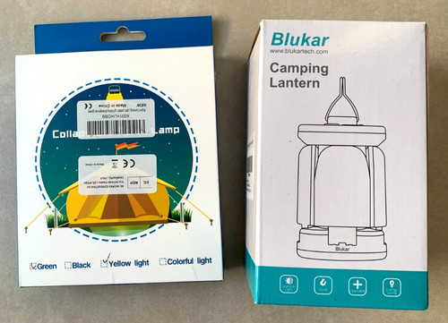 Lot camping lanternes - ⛺, 2