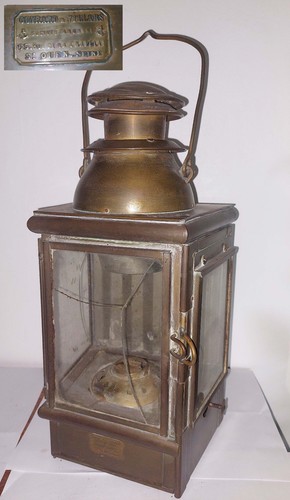 Lanterne lampe petrole - lampe, a