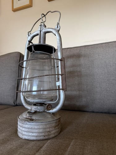 Lampe pétrole tempête - lampe, à